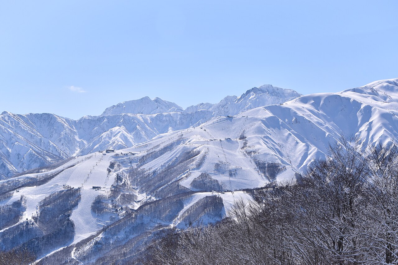 Winter scenery in Hakuba Valley